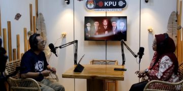 Podcast KPU sarana edukasi Pilkada untuk tingktakan partisipasi pemilih (Foto : Darfan)