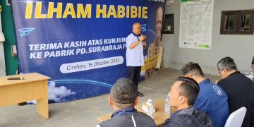 Pasangan Wakil Gubernur Jabar Nomor Urut 3, Ilham Habibie Akan Utamakan Meningkatkan Perekonomian Di Jabar (Foto : Darfan)
