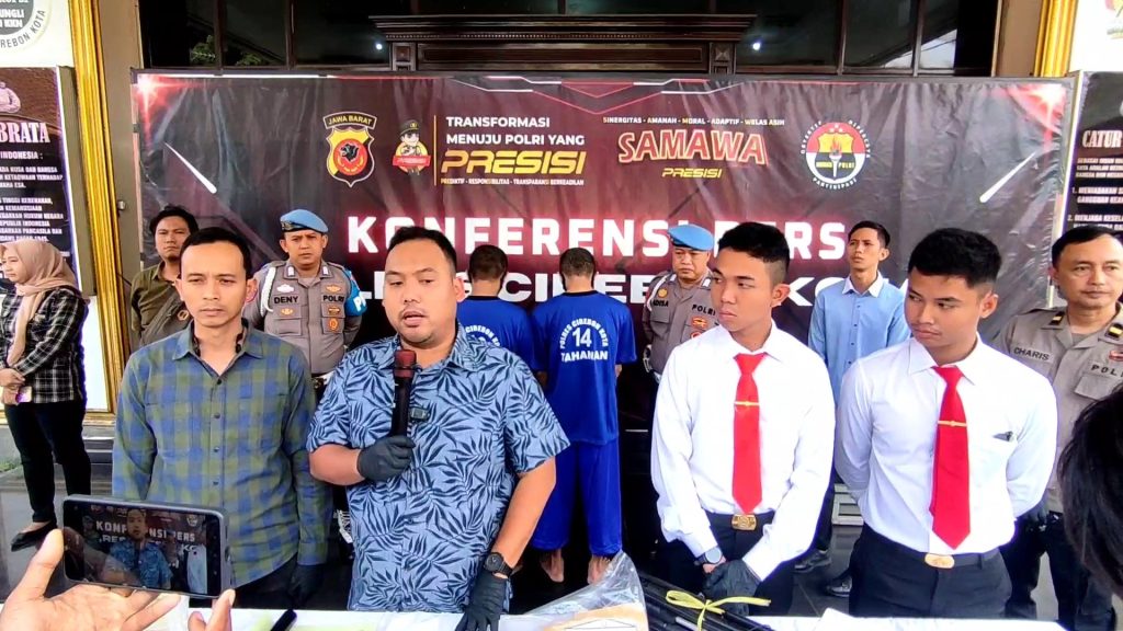 Bongkar Sindikat Konten Dewasa, Polisi Amankan Dua Pelaku (Foto : Darfan)