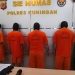 Edarkan Sabu,Pegawai Honorer Dinas Disdukcapil Kuningan Diringkus Polisi (Foto : Darfan)