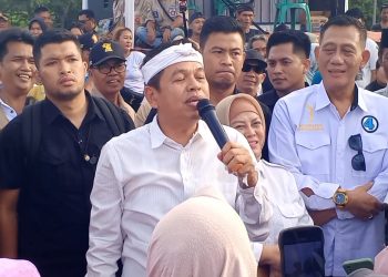 Kunjungi Kuningan, Dedi Mulyadi, Pastikan Jika Terpilih Akan Menjamin Kesejahteraan Rakyat Jawa Barat (Foto : Darfan)