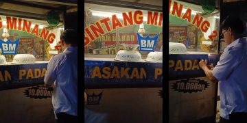 Viral, Tiga orang merazia rumah makan murah nasi padang di cirebon, (Tangkapan Layar)
