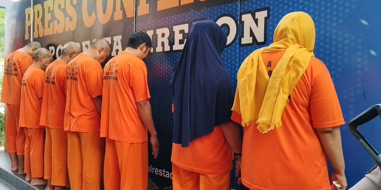 Enam Pelaku TPPO Diringkus, Dua Diantaranya IRT Yang Tergiur Upah Pemberangkatan (Foto : Darfan)