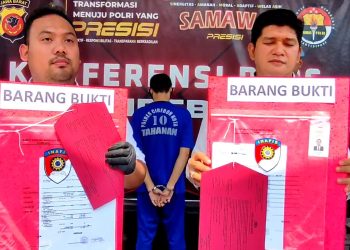 Candu Judi Online, Pegawai Bank Gelapkan Dana Hingga Ratusan Juta (Foto : Darfan)