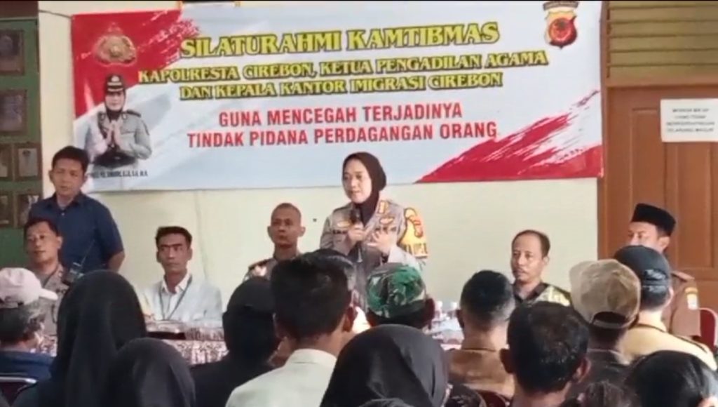 Upaya Mencegah Tindak Pidana Perdagangan Orang (TPPO) Semakin Diperkuat Oleh Kolaborasi Antara Polresta Cirebon, Pengadilan Negeri (PN) Sumber dan Kantor Imigrasi Cirebon (Foto : Darfan)