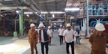Pj Bupati Kunjungi Pabrik Gula Jajaki Sejumlah Kerjasama Diantaranya Wisata Edukasi (Foto : Darfan)