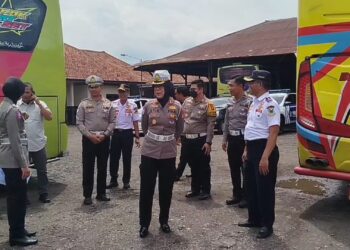 Antisipasi Kecelakaan Bus, Sidak Bus Di Tempat Wisata, Polisi Pastikan Nataru Tanpa Telolet