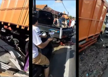 Diduga Akibat Mabuk, Mobil Pickup Hantam Tiga Kendaraan, Satu Orang Tewas