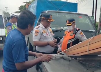 Sasar Angkutan Barang Dan Penumpang Di Pantura, Puluhan Kendaraan Terjaring Razia