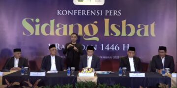 Pemerintah Menetapkan 1 Maret Sebagai 1 Ramadhan 2025