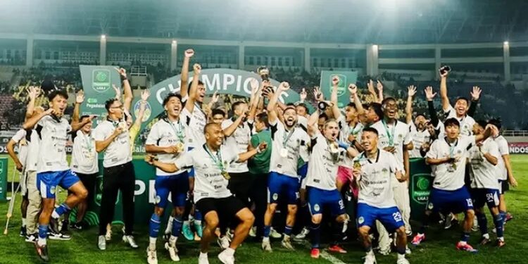 PSIM Yogyakarta Sukses Menjadi Juara Liga 2 Usai Kalahkan Bhayangkara FC 2-1