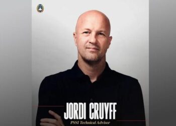 PSSI Tunjuk Jordi Cruyff sebagai Penasihat Teknis Baru