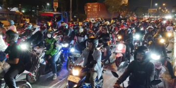 50.000 Kendaraan Bermotor Melintas Di Jalur Pantura, Pemudik Memilih Mudik Di Malam Hari