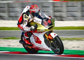 Mario Aji Ungkap Perasaannya Usai Buat Sejarah di Moto2 Thailand