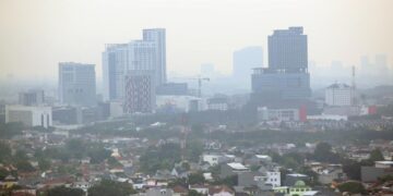 Tangerang Selatan dan Depok Catat Kualitas Udara Terburuk