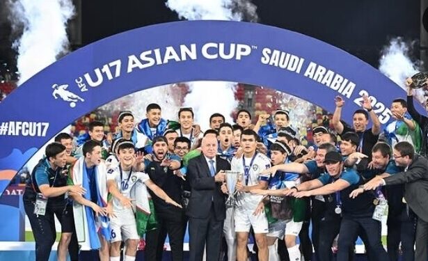 Uzbekistan Juara Piala Asia U-17 Usai Kalahkan Arab Saudi dengan 9 Pemain