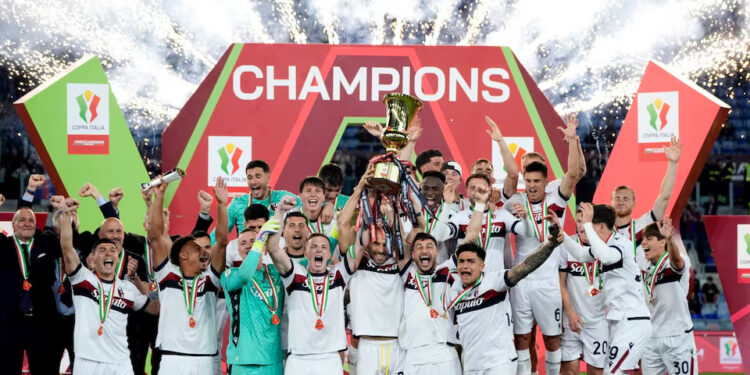 Bologna Juara Piala Italia, Usai Tumbangkan AC Milan 1-0