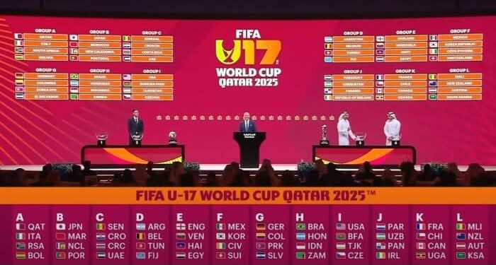 Hasil Drawing Piala Dunia U-17 2025: Indonesia Satu Grup dengan Brasil