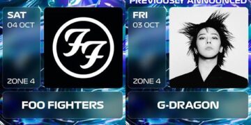 Foo Fighters dan Alan Walker Akan Tampil di F1 Singapore GP 2025
