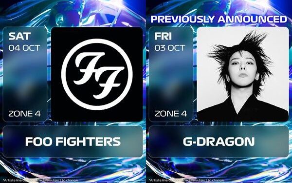 Foo Fighters dan Alan Walker Akan Tampil di F1 Singapore GP 2025