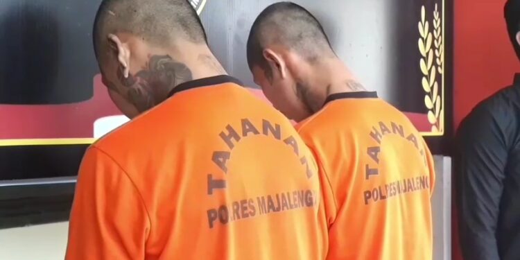 Dramatis, Petugas Satreskrim Amankan Pelaku Begal Beraksi Di Majalengka