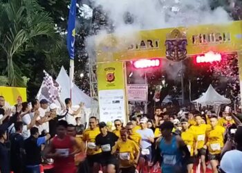 Ratusan Atlet Pelari Ikuti Kemeriahan Bhayangkara Run 2025