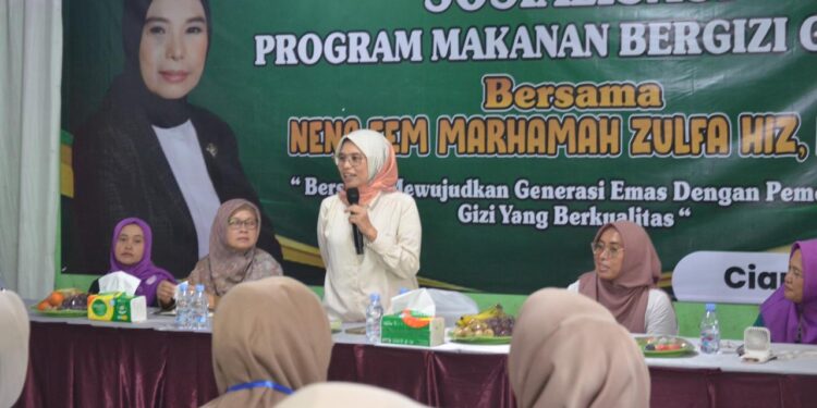 DPR RI Dorong Akses Makanan Bergizi, Warga Cianjur Mendapat Sosialisasi Program MBG