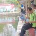 Peringati HUT Bhayangkara, Polsek Pangenan Gelar Lomba Mancing