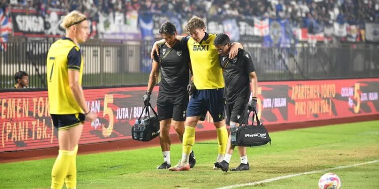 Ole Romeny Alami Cedera Serius Saat Hadapi Arema FC di Piala Presiden 2025