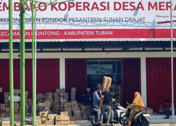 Koperasi Merah Putih Tuban Ditutup Sehari Setelah Diresmikan