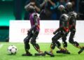 China Selenggarakan Pertandingan Sepak Bola Robot AI Pertama