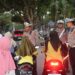 Puluhan pengendara sepeda motor terciduk melanggar lalu lintas, petugas lakukan tindakan dengan cara humanis