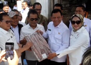 Komisi IV DPR RI Tinjau Pelabuhan Perikanan Nusantara Kejawanan