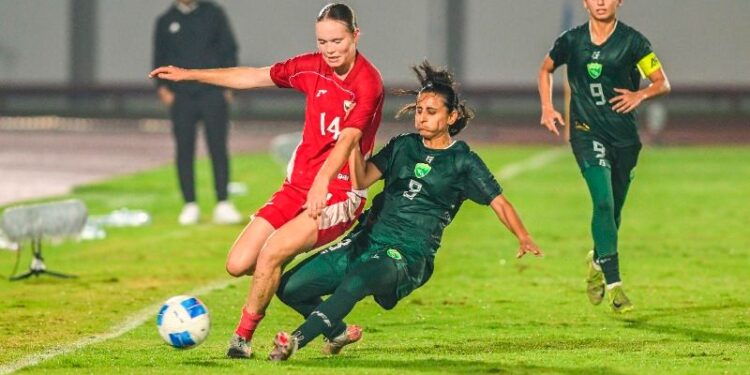 Indonesia Takluk dari Pakistan di Kualifikasi Piala Asia Wanita