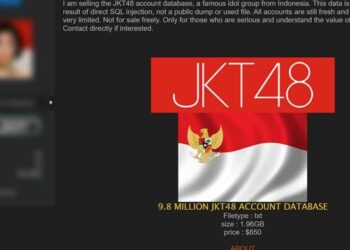 Heboh! Data 9,8 Juta Fans JKT48 Diduga Bocor