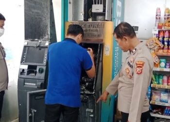 Mesin ATM Indomaret Babakan Ciwaringin Terbakar, Diduga Akibat Percobaan Pembobolan ATM