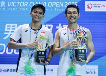 Bangga! Fajar/Fikri Juara Ganda Putra di China Open 2025