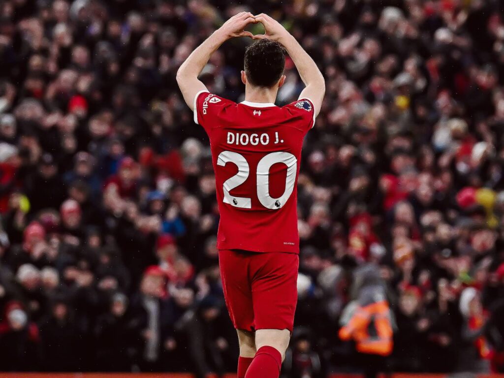 Liverpool Pensiunkan Nomor Punggung 20 untuk Diogo Jota