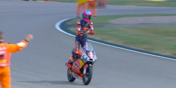 Keren! Veda Raih Podium Pertama di Sirkuit Sachsenring Jerman
