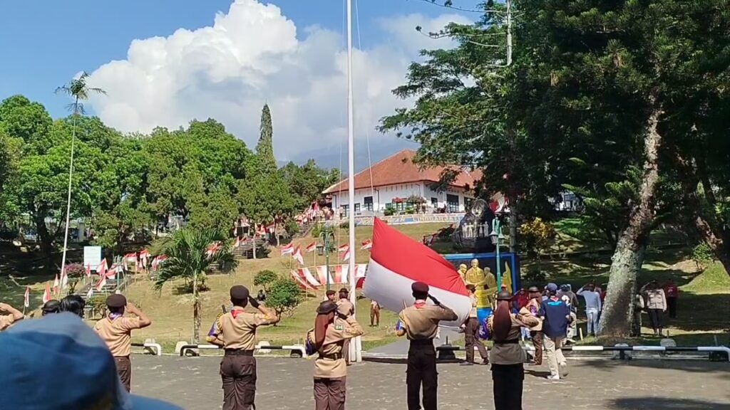 Sambut HUT RI, Gebyar 10001 Bendera Merah Putih di Gedung Naskah Linggarjati