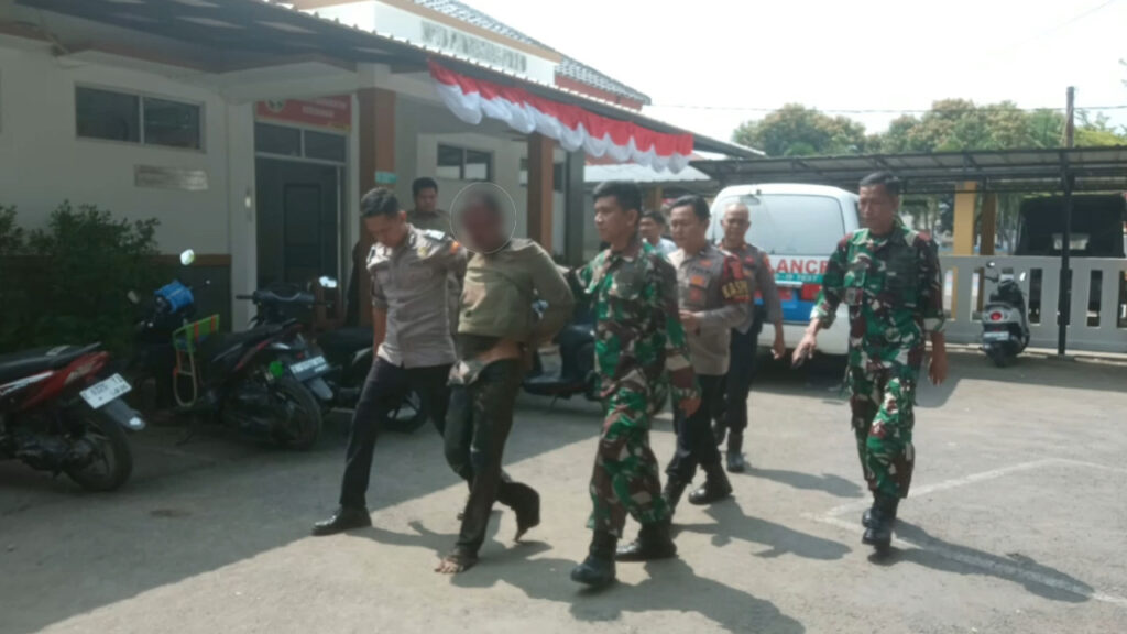 Bhabinsa Tangkap Pelaku Pencurian Kendaraan Bermotor