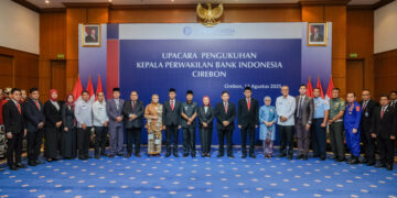 Pengukuhan Kepala Perwakilan Bank Indonesia Cirebon