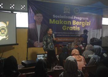 Sosialisasi Program MBG Terus di Galakan Badan Gizi Nasional, Menuju Indonesia Emas