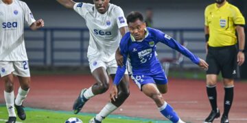 Persib Bandung Gagal Menang, Ditahan Imbang 1-1 oleh Lion City di ACL