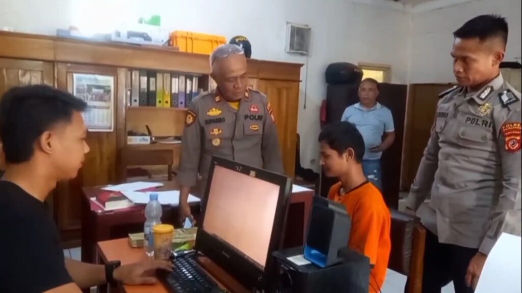 Aksi Pencurian Sepeda Motor Terekam CCTV, Pelaku Diamankan Polisi