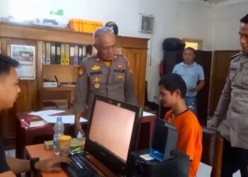 Aksi Pencurian Sepeda Motor Terekam CCTV, Pelaku Diamankan Polisi