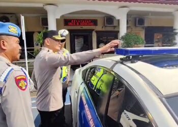 Polres Cirebon Kota Larang Penggunaan Sirene dan Rotator di Jalan Raya