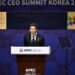 RM BTS Serukan Dukungan Industri Kreatif di APEC CEO Summit
