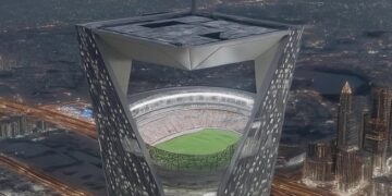 Unik! Arab Saudi Bangun Stadion Untuk Piala Dunia 2034 di Puncak Gedung Pencakar Langit