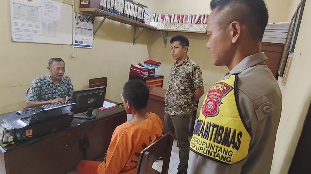Apes, Pencuri Sepeda Motor Tertangkap Warga Saat Beraksi